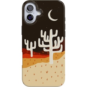 image:imageCasely iPhone 16 Plus Case  Blush Garden  Floral Doodle  Compatible with MagSafe  Classic Ultra Thin DesignDesert Nights  Cactus Colorblock