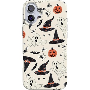 image:imageCasely iPhone 16 Plus Case  Blush Garden  Floral Doodle  Compatible with MagSafe  Classic Ultra Thin DesignFeeling Witchy  Haunted Halloween