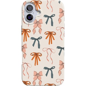 image:imageCasely iPhone 16 Plus Case  Blush Garden  Floral Doodle  Compatible with MagSafe  Classic Ultra Thin DesignGourdy Girlie  Harvest Bows