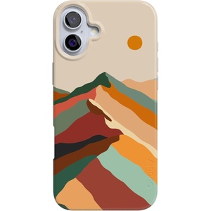 image:imageCasely iPhone 16 Plus Case  Blush Garden  Floral Doodle  Compatible with MagSafe  Classic Ultra Thin DesignMagic Mountain  Colorblock