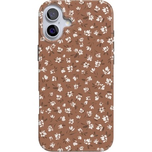 image:imageCasely iPhone 16 Plus Case  Blush Garden  Floral Doodle  Compatible with MagSafe  Classic Ultra Thin DesignMocha Meadow  Tiny Flowers