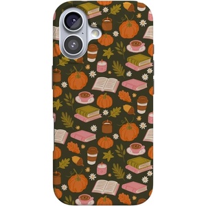 image:imageCasely iPhone 16 Plus Case  Blush Garden  Floral Doodle  Compatible with MagSafe  Classic Ultra Thin DesignSmall Town Magic  Fall Faves