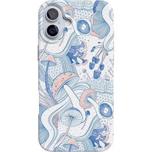 image:imageCasely iPhone 16 Plus Case  Blush Garden  Floral Doodle  Compatible with MagSafe  Classic Ultra Thin DesignThe Fun Guy  Enchanted Forest Mushroom Floral