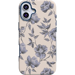 image:imageCasely iPhone 16 Plus Case  Ink amp Iris  Vintage Floral  Bold Protective Design  Compatible with MagSafe