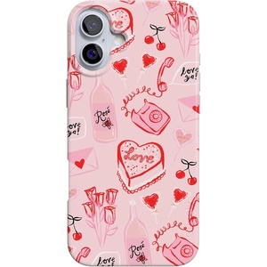 image:imageCasely iPhone 16 Plus Case  Into the Wild  White Snow Leopard  Compatible with MagSafe  Classic Ultra Slim DesignThats Amore  Valentines