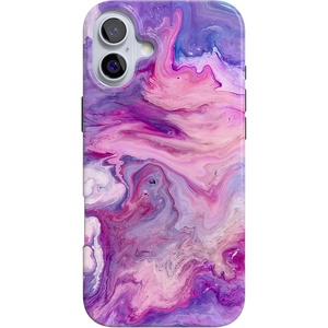 image:imageCasely iPhone 16 Plus Case  Into the Wild  White Snow Leopard  Compatible with MagSafe  Classic Ultra Slim DesignTie Dying Over You  Purple Marble