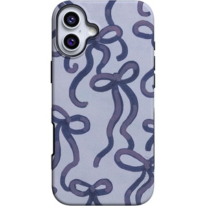 image:imageCasely iPhone 16 Plus Case  Love Me Knot  Blue Bow  Bold Protective Design  MagSafe Compatible Design