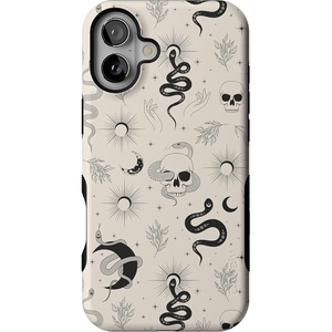 image:imageCasely iPhone 16 Plus Case  No Further Explanation  Snakes amp Skulls  Bold Protective Design  Compatible with MagSafe