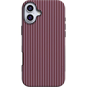 image:imageCasely iPhone 16 Plus Case  Stripes and the City  Tiny Pinstripe  Bold Protective Design  Compatible with MagSafe