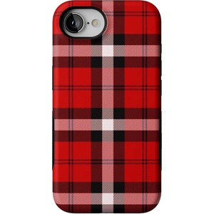 image:imageCasely iPhone 16e Case  All The Fun Things  Fun on Weekdays  Bold Protective Design  Compatible with MagSafeAs if  Red Plaid