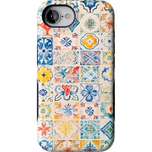 image:imageCasely iPhone 16e Case  All The Fun Things  Fun on Weekdays  Bold Protective Design  Compatible with MagSafeDolce Vita  Tuscan Tiles