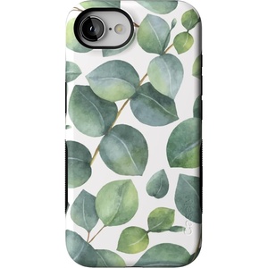 image:imageCasely iPhone 16e Case  All The Fun Things  Fun on Weekdays  Bold Protective Design  Compatible with MagSafeLeaf Me Alone  Green Floral Print