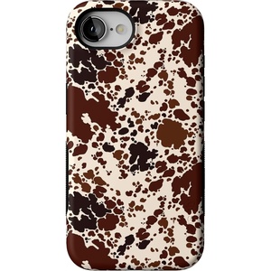 image:imageCasely iPhone 16e Case  Ride The Wave  Pastel Rainbow Lined  Bold Protective Design  Compatible with MagSafeCowgirl Envy  Cow Print