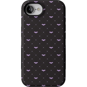 image:imageCasely iPhone 16e Case  Such a Battie  Purple Bats  Bold Protective Design  MagSafe Compatible Design