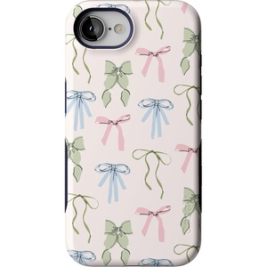 image:imageCasely iPhone 16e Case  Whimsy Girlie  Pastel Bows  Bold Protective Design  Compatible with MagSafe