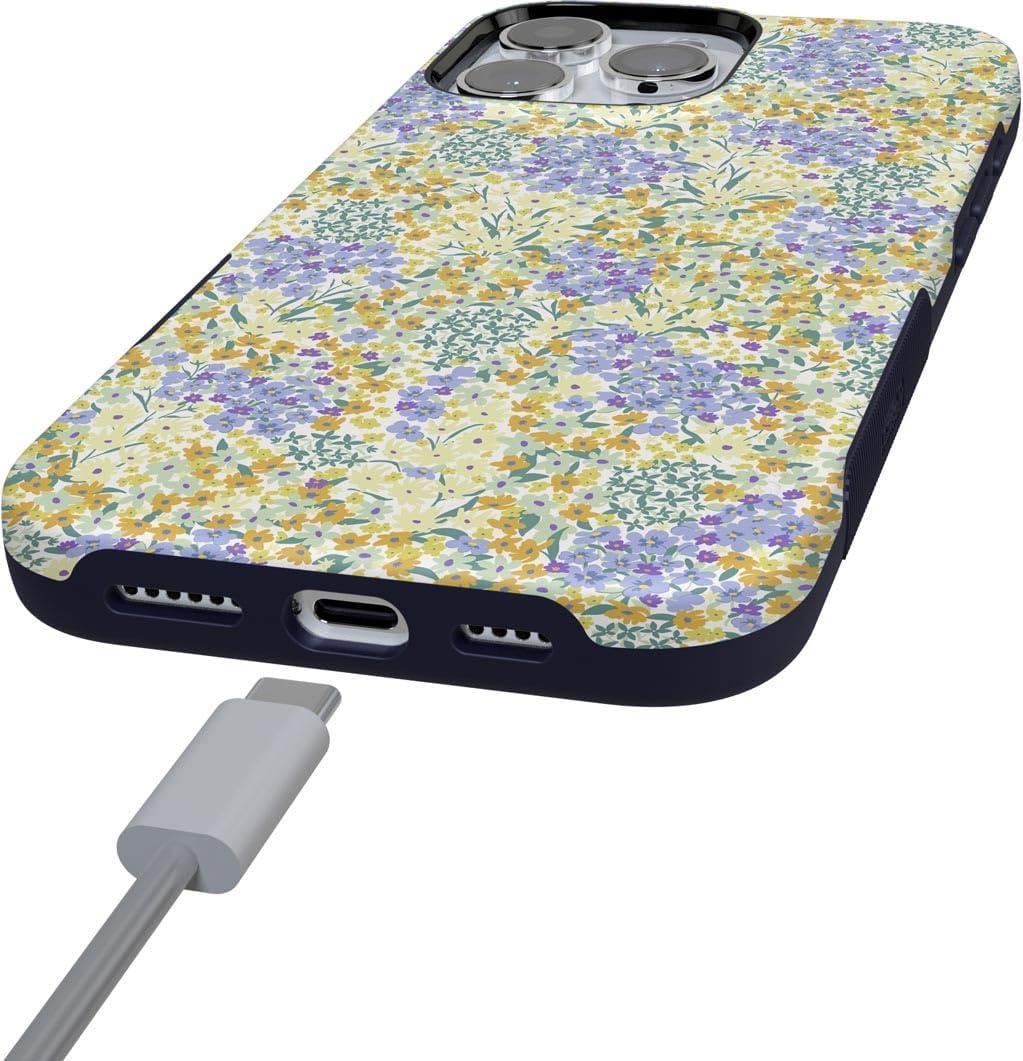 image:imageCasely iPhone 16 Pro Max Case  Lost in Spots  Cheetah Print  Bold Protective Design  Compatible with MagSafeDream Garden  Cottagecore