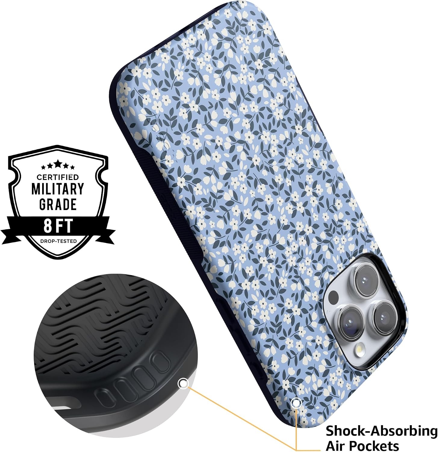 image:imageCasely iPhone 16 Pro Max Case  Picking Daisies  Cottagecore  Bold Protective Design  Compatible with MagSafe