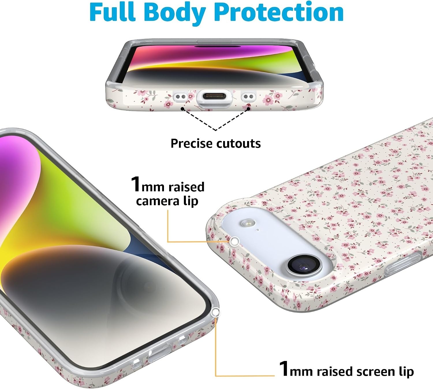image:imageCasely iPhone 17 Air Case  Cottage Charm  Cottagecore  Compatible with MagSafe  Classic Ultra Slim Design