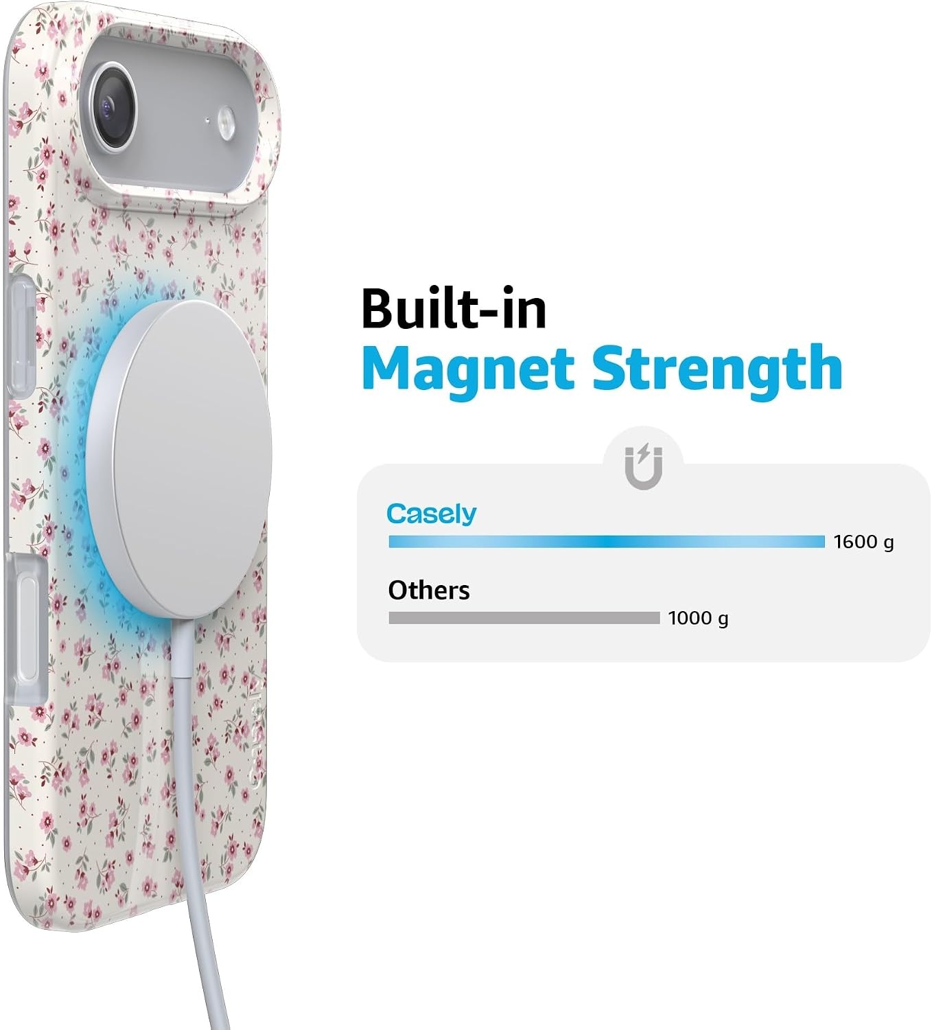 image:imageCasely iPhone 17 Air Case  Cottage Charm  Cottagecore  Compatible with MagSafe  Classic Ultra Slim Design
