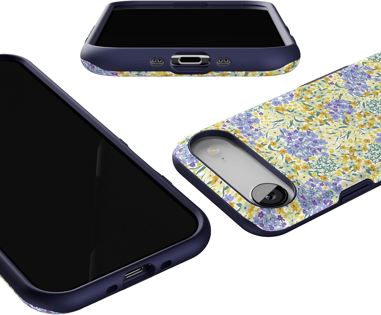 image:imageCasely iPhone 17 Air Case  Reality Check  Periwinkle  Bold Protective Design  Compatible with MagSafeDream Garden  Cottagecore