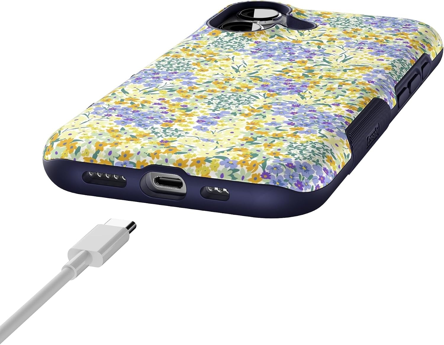 image:imageCasely iPhone 17 Case  Shell Shocked  Tortoise Print  Bold Protective Design  Compatible with MagSafeDream Garden  Cottagecore