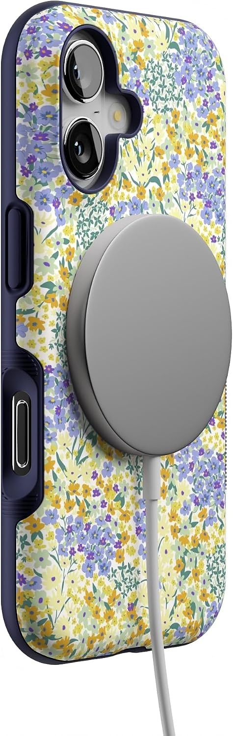 image:imageCasely iPhone 17 Case  Shell Shocked  Tortoise Print  Bold Protective Design  Compatible with MagSafeDream Garden  Cottagecore