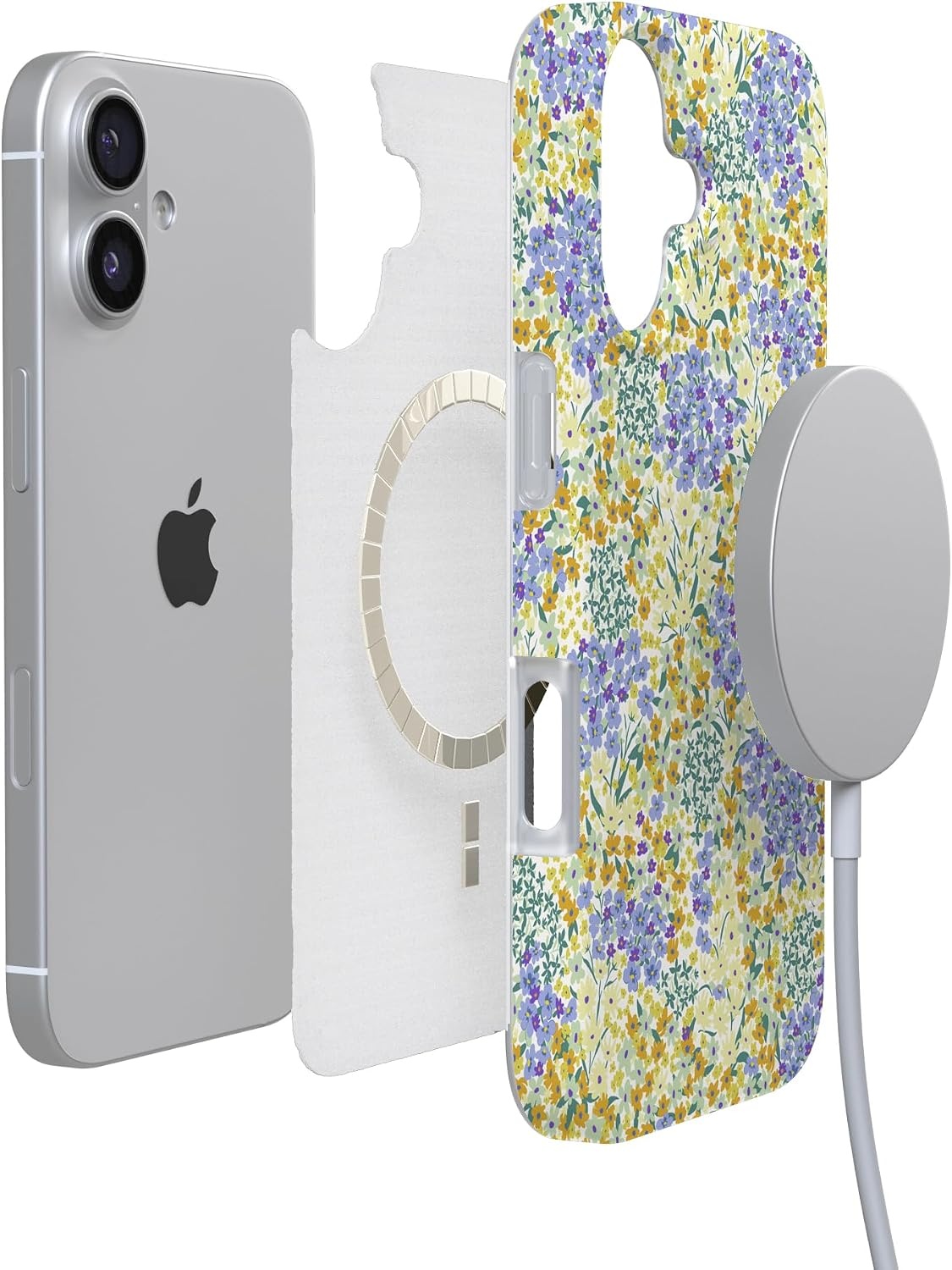 image:imageCasely iPhone 17 Case  Van Gogh  Almond Blossom Floral  Compatible with MagSafe  Classic Ultra Thin DesignDream Garden  Cottagecore