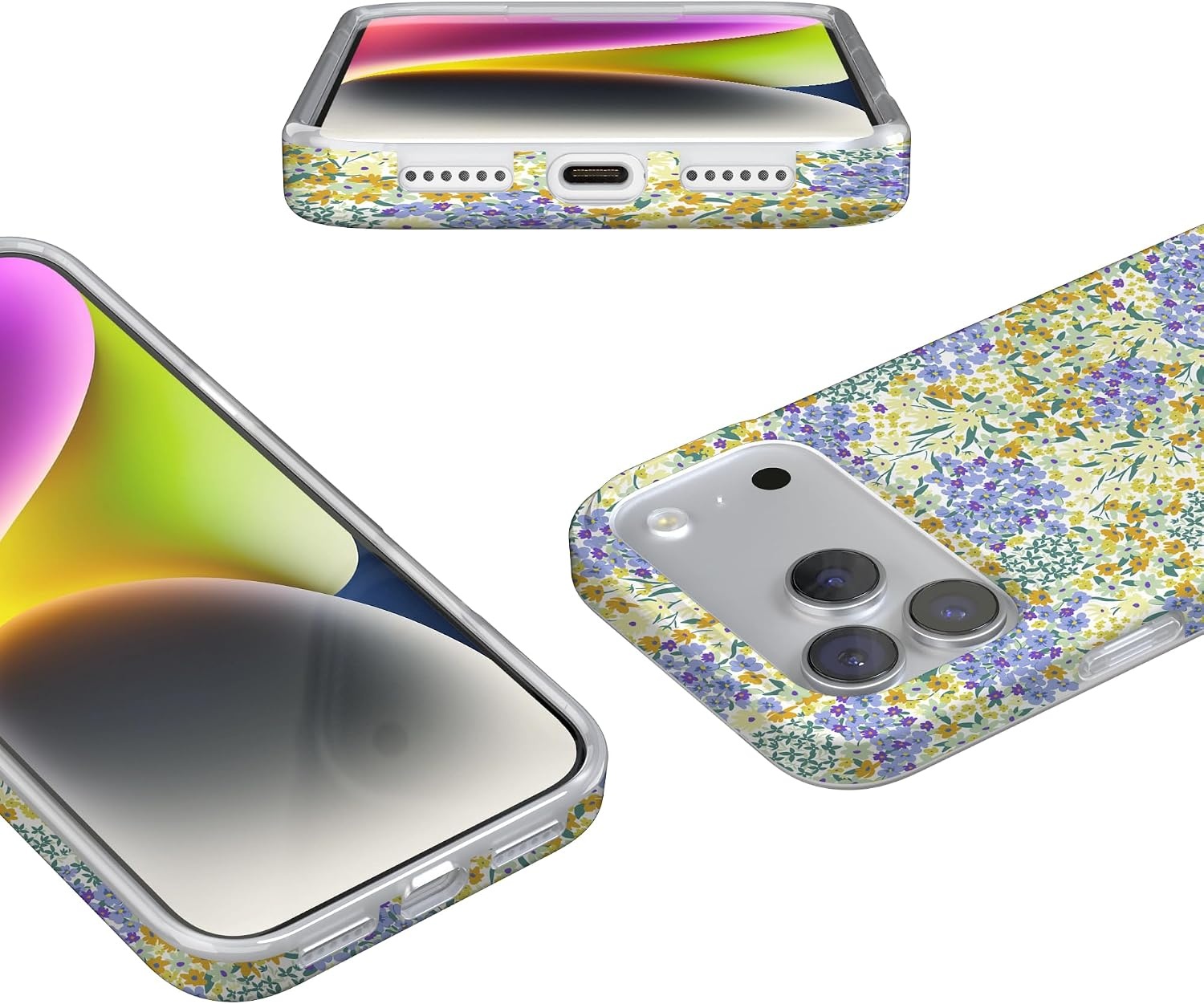 image:imageCasely iPhone 17 Pro Max Case  Daisy Daydream  Baby Blue Floral  Compatible with MagSafe  Classic Ultra Slim DesignDream Garden  Cottagecore