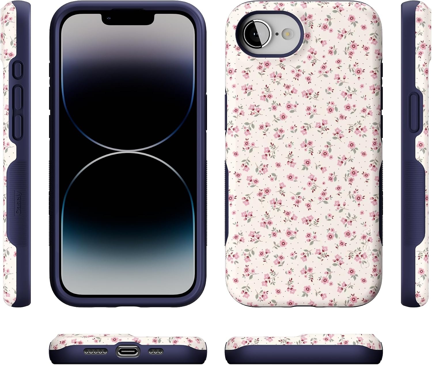 image:imageCasely iPhone 17e Case  Cottage Charm  Cottagecore  Bold Protective Design  Compatible with MagSafe