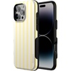 image:imageCasely iPhone 16 Pro Case  Butter Yellow Stripes  Sunday Best  Bold Protective Design  Compatible with MagSafe