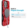 image:imageCasely iPhone 16 Pro Case  Final Rose  Red amp Pink Floral  Bold Protective Design  MagSafe Compatible Design