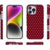 image:imageCasely iPhone 16 Pro Case  On the Dot  Maroon Polka Dot  Compatible with MagSafe  Classic Ultra Slim Design