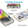 image:imageCasely iPhone 16 Pro Case  Veneta Tapestry  Grateful Dead Tie Dye  Classic Ultra Slim DesignHeartstrings  Blue Bow