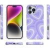 image:imageCasely iPhone 16 Pro Case  Veneta Tapestry  Grateful Dead Tie Dye  Classic Ultra Slim DesignLove Song  Lavender Heart