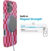 image:imageCasely iPhone 16 Pro Case  Veneta Tapestry  Grateful Dead Tie Dye  Classic Ultra Slim DesignVibe Check  Pink Checkerboard