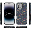 image:imageCasely iPhone 16 Pro Max Case  Dashing Doxies  Dachshund Dog  Bold Protective Design  MagSafe Compatible Design