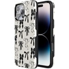 image:imageCasely iPhone 16 Pro Max Case  Goth Girlie  Black Bows  Bold Protective Design  Compatible with MagSafe