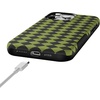 image:imageCasely iPhone 16 Pro Max Case  Harlequin Wicked Diamond  Black and Green  Bold Protective Design  MagSafe Compatible Design