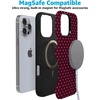 image:imageCasely iPhone 16 Pro Max Case  Heart Noir  Tiny Hearts  Bold Protective Design  MagSafe Compatible Design
