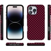 image:imageCasely iPhone 16 Pro Max Case  Heart Noir  Tiny Hearts  Bold Protective Design  MagSafe Compatible Design