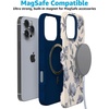 image:imageCasely iPhone 16 Pro Max Case  Ink amp Iris  Vintage Floral  Bold Protective Design  Compatible with MagSafe