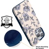 image:imageCasely iPhone 16 Pro Max Case  Ink amp Iris  Vintage Floral  Bold Protective Design  Compatible with MagSafe