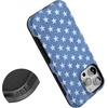 image:imageCasely iPhone 16 Pro Max Case  Lost in Spots  Cheetah Print  Bold Protective Design  Compatible with MagSafeCoastal Blues  Denim Stars