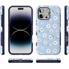 image:imageCasely iPhone 16 Pro Max Case  Lost in Spots  Cheetah Print  Bold Protective Design  Compatible with MagSafeDaisy Daydream  Baby Blue Floral