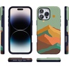 image:imageCasely iPhone 16 Pro Max Case  Lost in Spots  Cheetah Print  Bold Protective Design  Compatible with MagSafeEndless Peaks  Colorblock Mountain