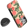 image:imageCasely iPhone 16 Pro Max Case  Lost in Spots  Cheetah Print  Bold Protective Design  Compatible with MagSafeFeeling Peachy  Blush Vines