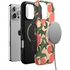 image:imageCasely iPhone 16 Pro Max Case  Lost in Spots  Cheetah Print  Bold Protective Design  Compatible with MagSafeFeeling Peachy  Blush Vines