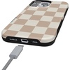 image:imageCasely iPhone 16 Pro Max Case  Lost in Spots  Cheetah Print  Bold Protective Design  Compatible with MagSafeFit Check  Neutral Checkerboard Checkered