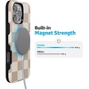 image:imageCasely iPhone 16 Pro Max Case  Lost in Spots  Cheetah Print  Bold Protective Design  Compatible with MagSafeFit Check  Neutral Checkerboard Checkered