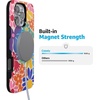image:imageCasely iPhone 16 Pro Max Case  Lost in Spots  Cheetah Print  Bold Protective Design  Compatible with MagSafeFlower Patch  MultiColor Floral
